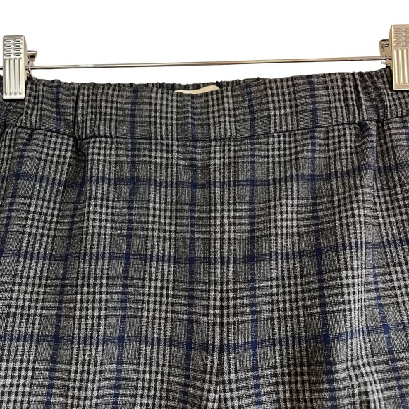 Wilfred Darontal high waist cropped plaid pants size 2 excellent condition - Picture 7 of 13